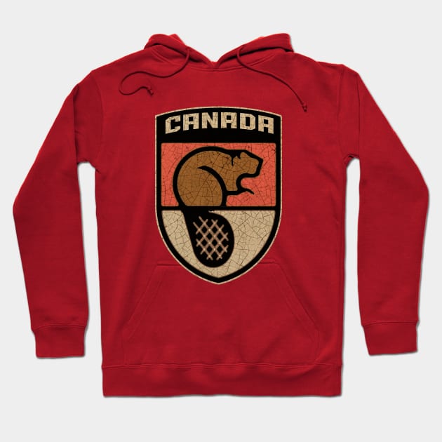 Canada Hoodie by Midcenturydave